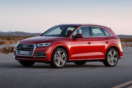 Audi Q5, Frontansicht