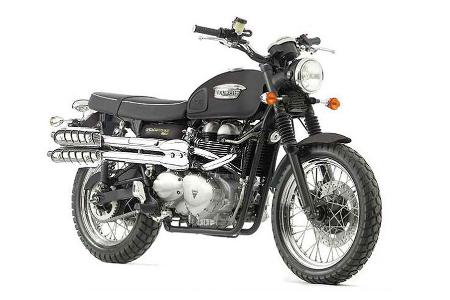 Motorrad 48 PS Triumph Scrambler