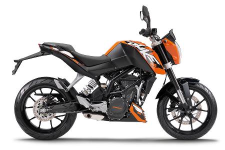 Motorrad 48 PS KTM 200 Duke