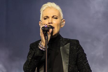 Marie Fredriksson bei einem Roxette-Konzert