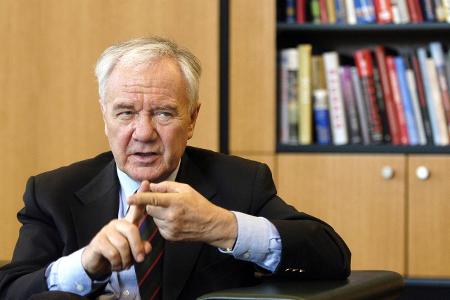 Bundesverkehrsminister Manfred Stolpe Deutschland_SPD in Be...