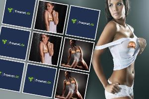 Memo-Spiel: Sexy Frauen im nassen T-Shirt