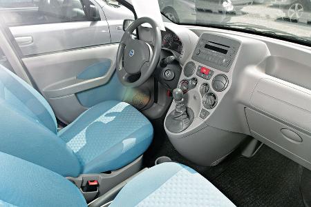 Fiat Panda 1.2, Cockpit, Sitze