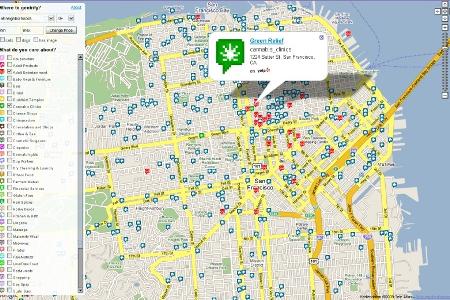 Sie wollen umziehen und wissen wo der nächste Erotik-Shop, die nächste Sushi-Bar oder Cannabis-Klinik steht? Gentrifire lief...