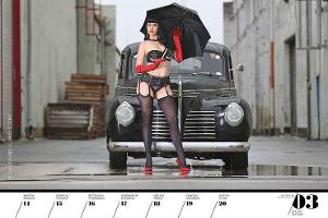 Kalender Girls & Legendary US-Cars 2019