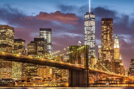 Die Brooklyn Bridge in New York City ist eine der bekanntesten Brücken der Welt. Doch Rekorde werden von anderen Bauwerken g...