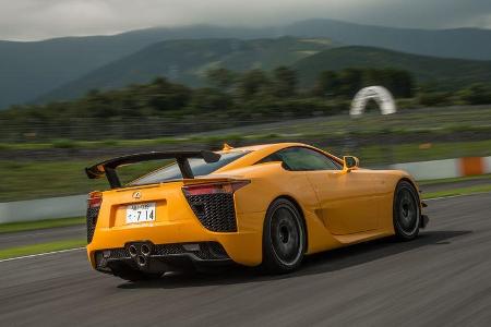 Lexus LFA Nürburgring Edition, Heckansicht