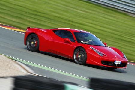 Ferrari 458 Italia, Seitenansicht