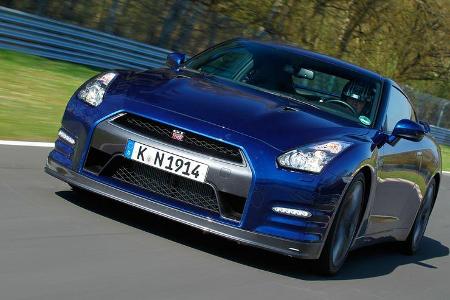 Nissan GT-R, Frontansicht