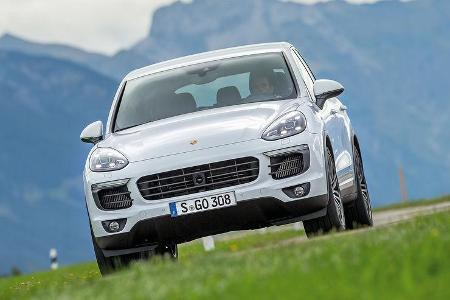 Porsche Cayenne Diesel, Frontansicht