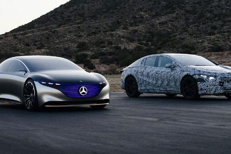 Erlkönig Mercedes EQS