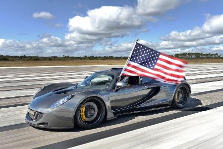 03/2014 Hennessey Venom GT Rekordfahrt