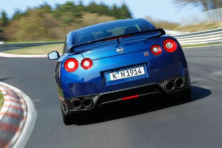 Nissan GT-R, Heckansicht