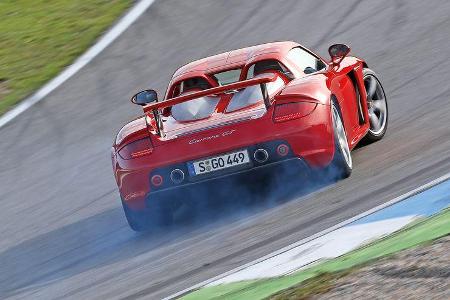 Porsche Carrera GT, Heckansicht