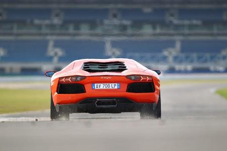 Lamborghini Aventador LP 700-4, Heck
