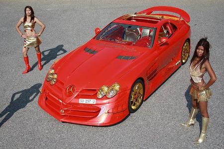 Mercedes SLR McLaren 999 Red Gold Dream