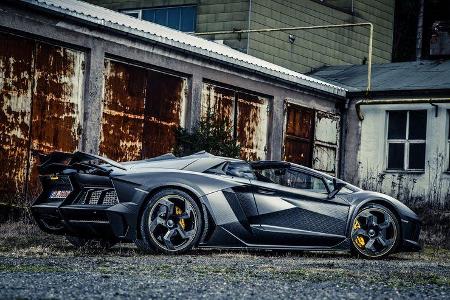 Mansory-Lamborghini Aventator Carbonada, Seitenansicht