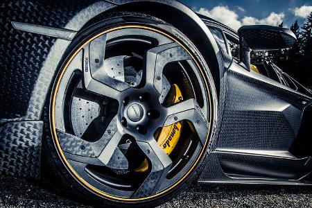 Mansory-Lamborghini Aventator Carbonada, Rad, Felge, Bremse