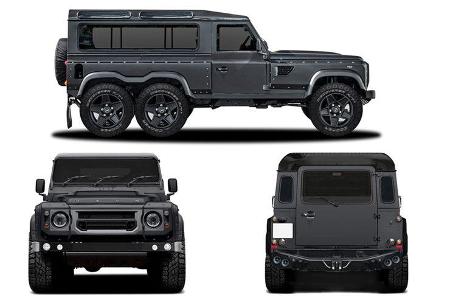 Kahn Design Flying Huntsman Land Rover Defender 6x6