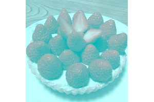 Optische Täuschung: Sind diese Erdbeeren rot oder blau fntdt