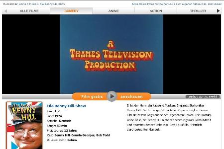 Platz 12: Die Benny-Hill-Show