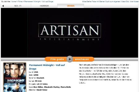 Platz 09: Permanent Midnight - Voll auf Droge