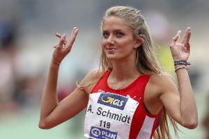 Alica Schmidt gilt als "heißeste Leichtathletin der Welt" fntdt