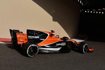 Fernando Alonso - McLaren - Abu Dhabi - Test 1 - 28. November 2017