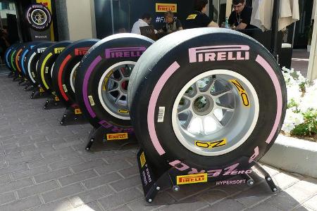 Pirelli-Reifen - Formel 1 - GP Abu Dhabi - 24. November 2017