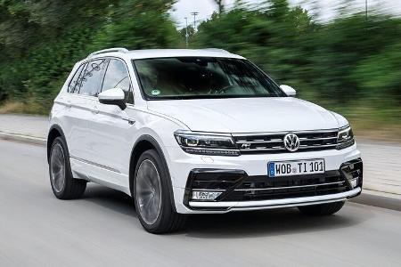 VW Tiguan 2.0 TDI SCR 4Motion, Frontansicht VW Tiguan 2.0 TDI SCR 4Motion, Frontansicht