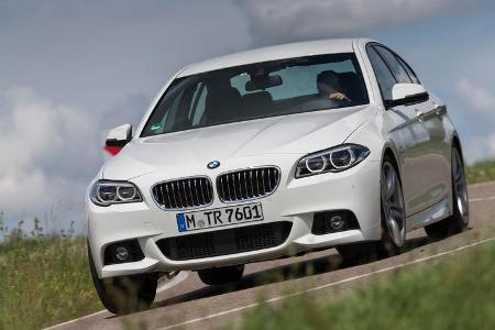 BMW 530d M Sportpaket, Frontansicht