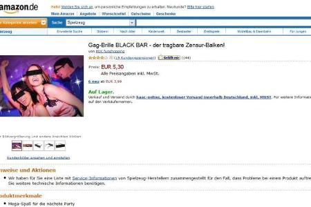 Witzigster Kommentar der Amazon-User: Etwas unhandlich und mitm Nachbar klappts auch nicht so gut, weil weder er noch ich ...