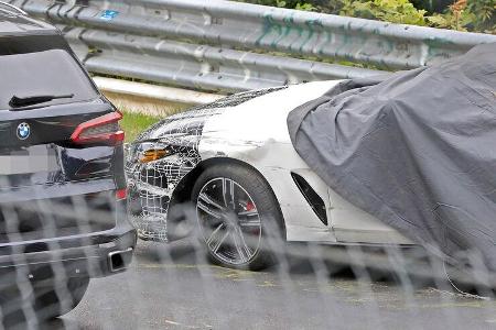 Erlkönig BMW Versuchsträger Crash