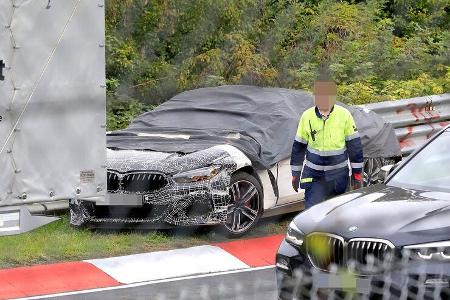 Erlkönig BMW Versuchsträger Crash