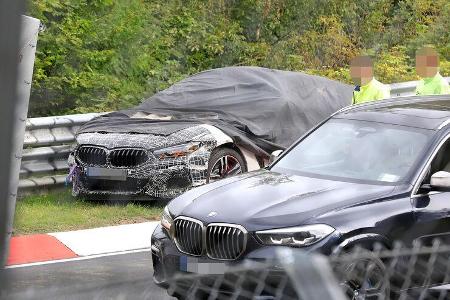 Erlkönig BMW Versuchsträger Crash