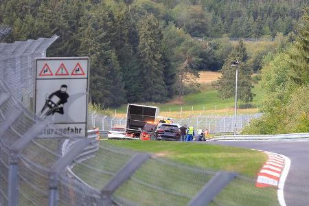 Erlkönig BMW Versuchsträger Crash