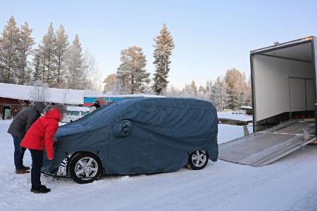 Erlkönig VW Caddy Panne