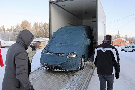 Erlkönig VW Caddy Panne