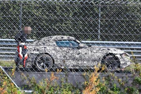 Toyota Supra Erlkönig Crash