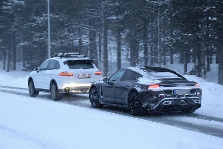 Porsche Mission E Panne