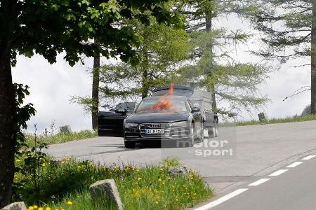 Erlkönig Audi A7 Feuer