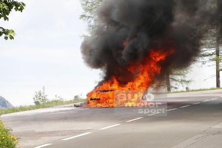 Erlkönig Audi A7 Feuer