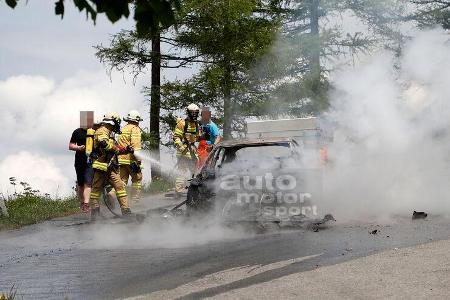 Erlkönig Audi A7 Feuer