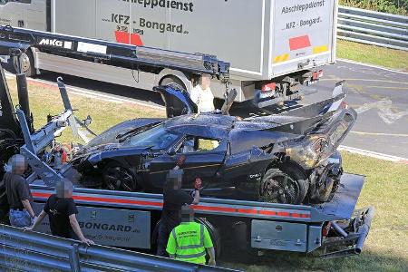 Koenigsegg One:1 Crash Nürburgring Unfall