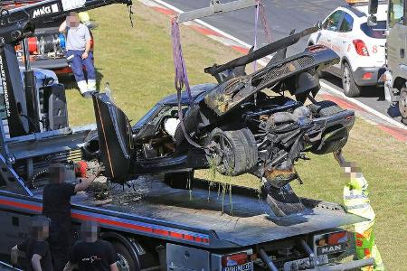 Koenigsegg One:1 Crash Nürburgring Unfall