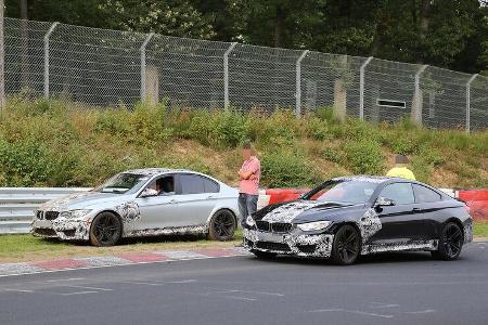 Erlkönig BMW M3 Crash