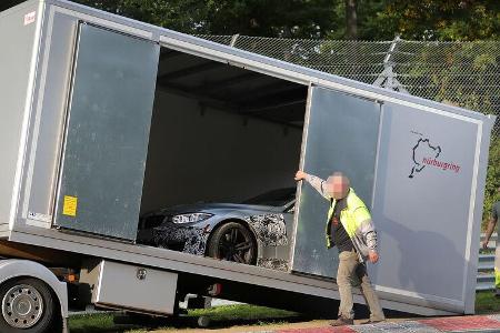 Erlkönig BMW M3 Crash