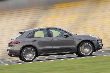 Porsche Macan Turbo, Seitenansicht