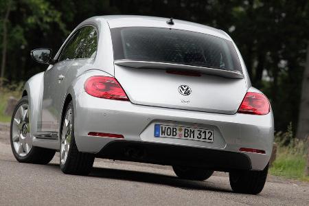 VW Beetle 1.4 TSI Design, Heckanaicht