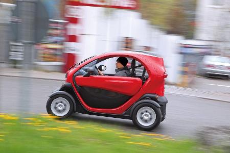 Renault Twizy, Seitenansicht